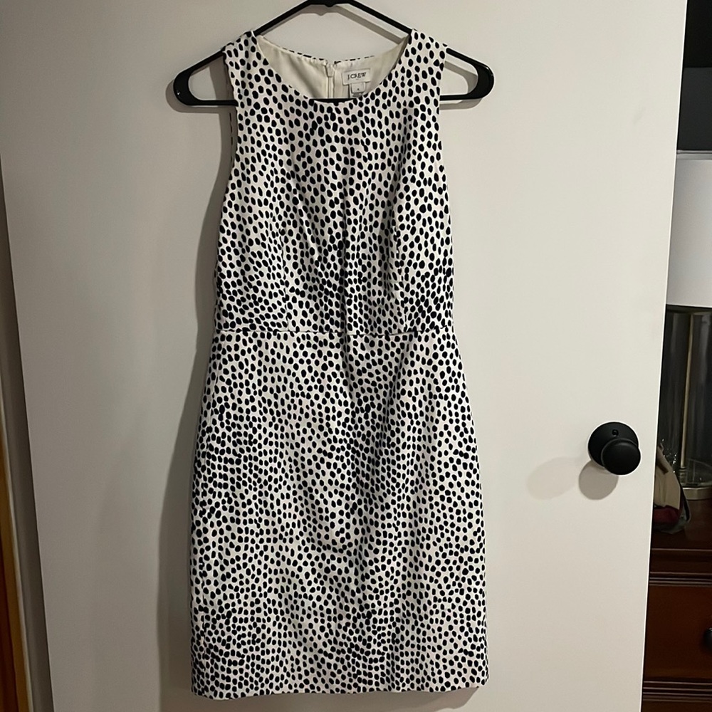 J.Crew Polka Dot Sleeveless Dress with pockets!! Open to offers!